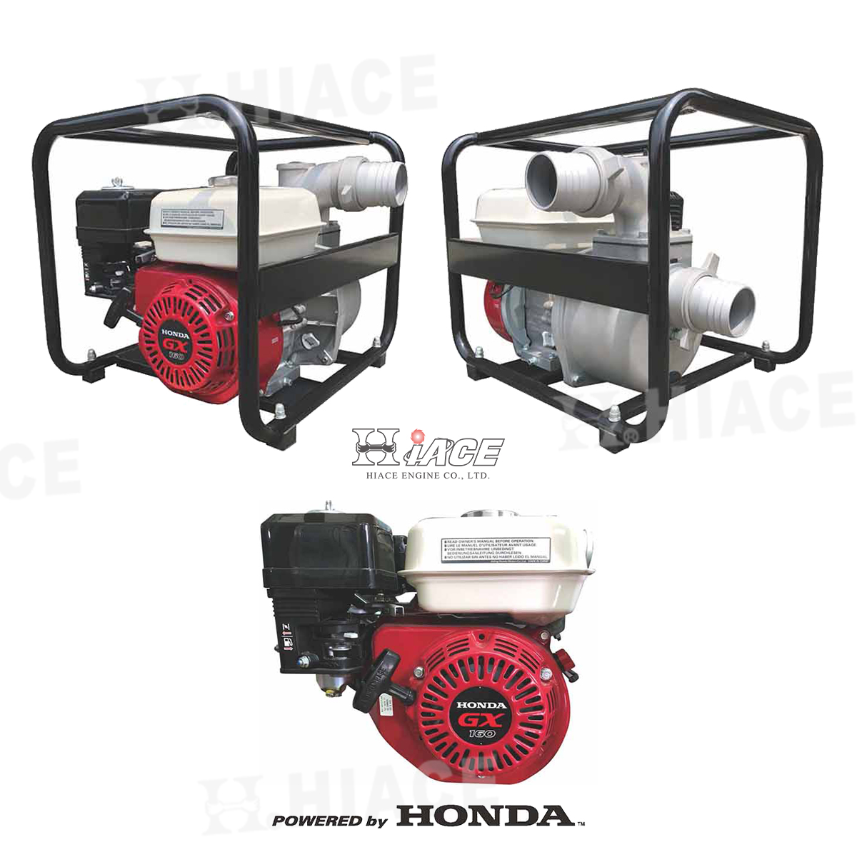 WP-30  3” 抽水機 By HONDA Engine